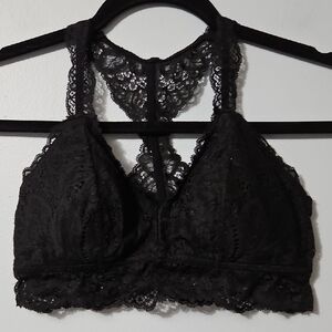 Auden Black Lace Bralette With Removable Pads Size S